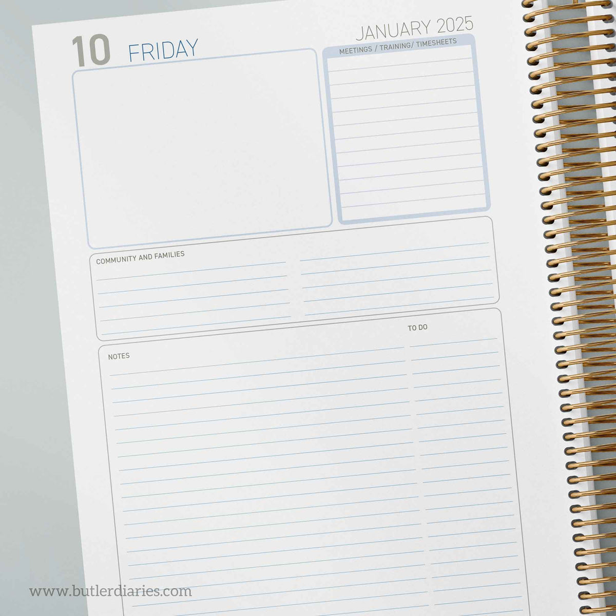 2025 6 Month Nominated Supervisor Diary