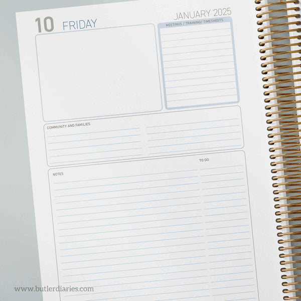2025 6 Month Nominated Supervisor Diary