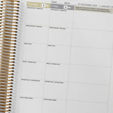 Extension and special interest column inside the Central Outdoor Weekly Programming and Reflection Diary Programming Spread