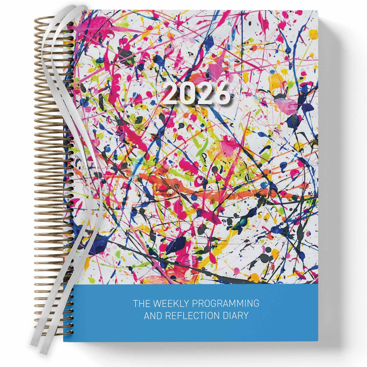 EYLF Weekly Programming and Reflection Diary with Rainbow Falls Artwork Cover