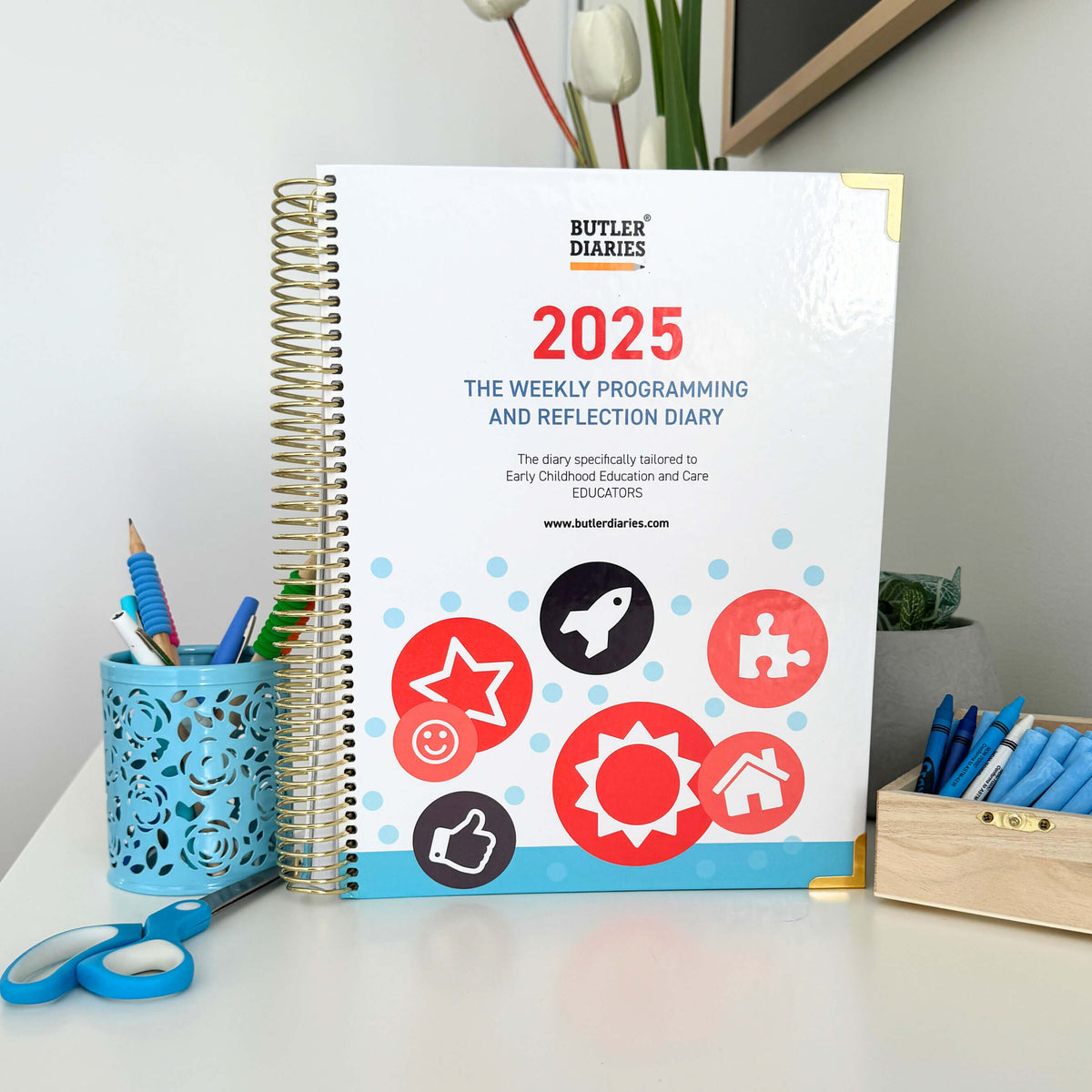 2025 6 Month Weekly Programming and Reflection Child Educator Diary