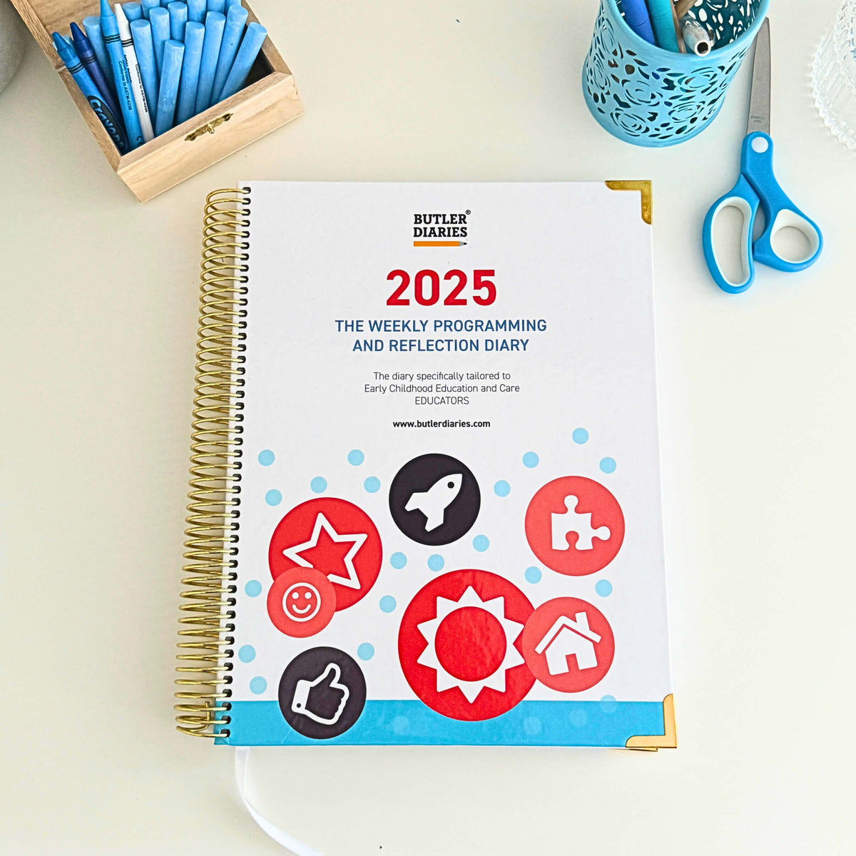 2025 6 Month Weekly Programming and Reflection Child Educator Diary