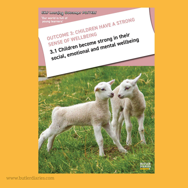 Baby Animal Posters - EYLF Learning Outcomes A4