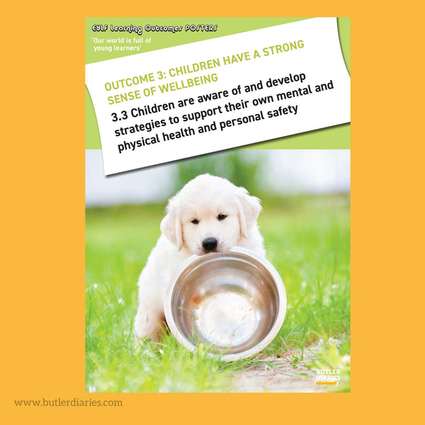 Baby Animal Posters - EYLF Learning Outcomes A4