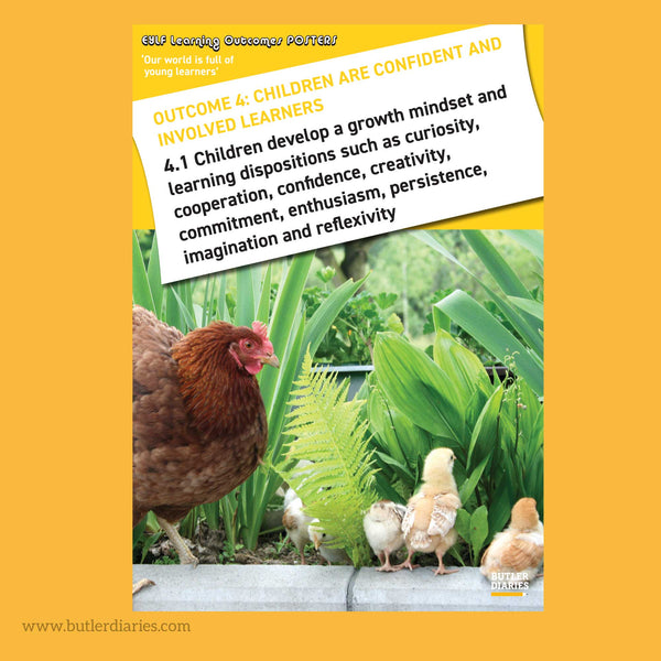 Baby Animal Posters - EYLF Learning Outcomes A4