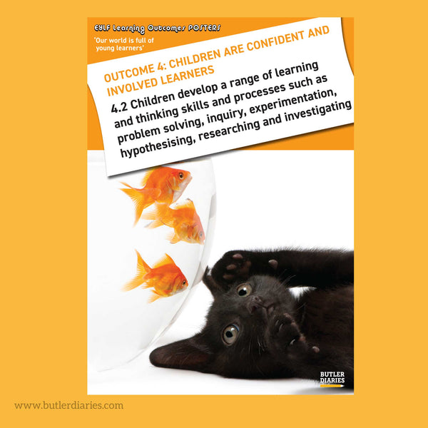 Baby Animal Posters - EYLF Learning Outcomes A4