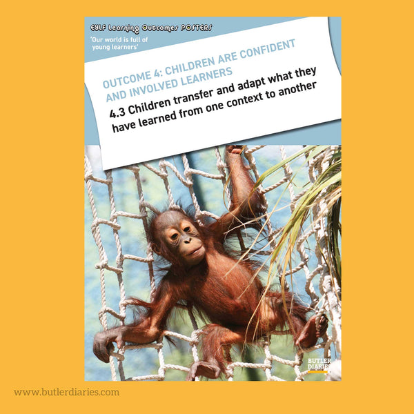 Baby Animal Posters - EYLF Learning Outcomes A4