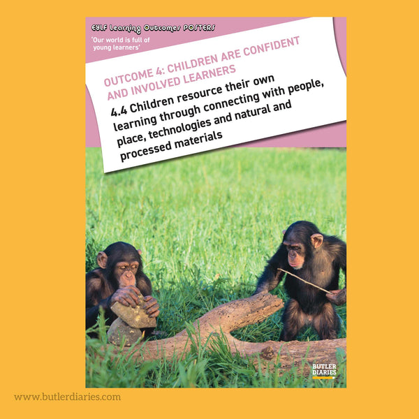 Baby Animal Posters - EYLF Learning Outcomes A4