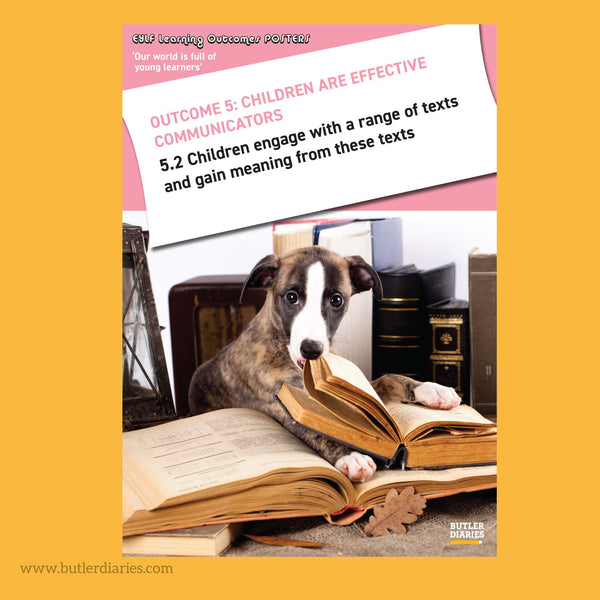Baby Animal Posters - EYLF Learning Outcomes A4