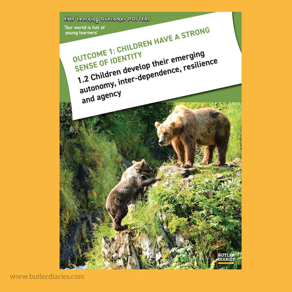 Baby Animal Posters - EYLF Learning Outcomes A4