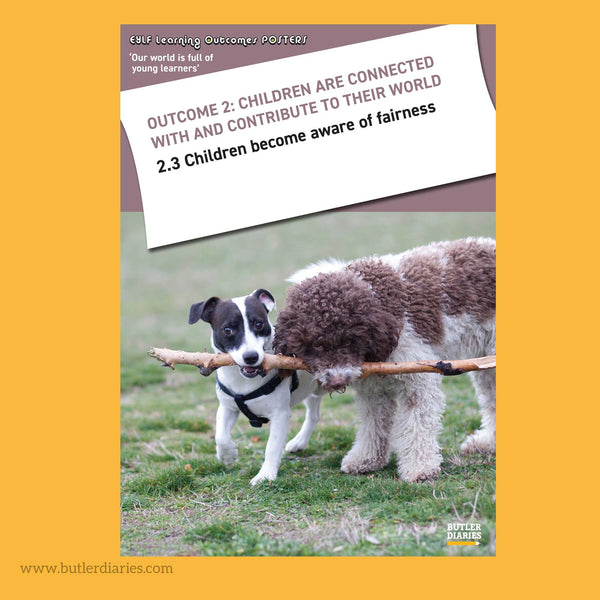 Baby Animal Posters - EYLF Learning Outcomes A4