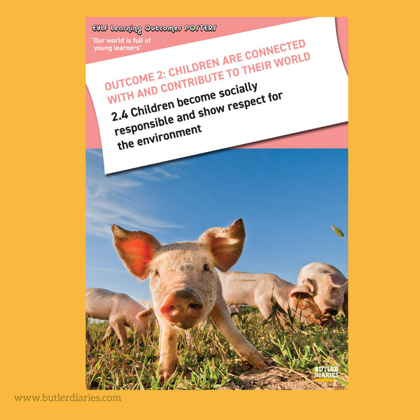 Baby Animal Posters - EYLF Learning Outcomes A4