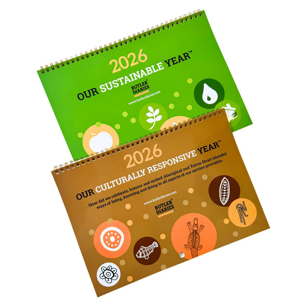 Principles Evidence Calendar Bundle with the Sustainable Year Calendar and Culturally Responsive Year Calendar
