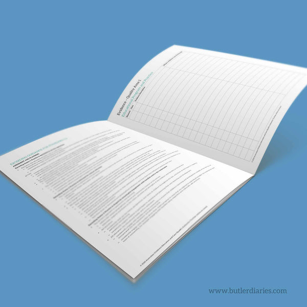 A look inside the Exceeding Guidance for NQS: Evidence Summary which includes helpful information and evidence summary
