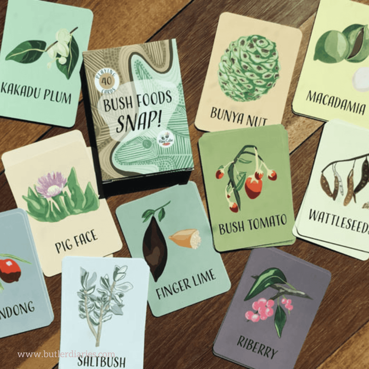 Indigenous Memory Cards for Childcare Butler Diaries