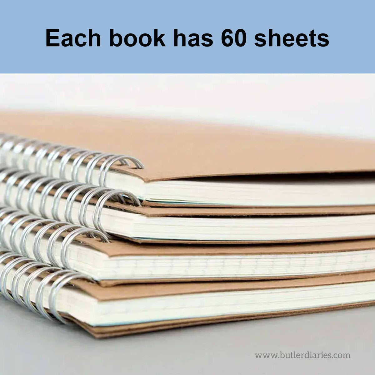 Each Jottings Pad has 60 sheets of lined paper