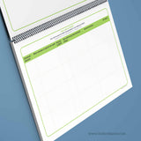 The Sustainable Year Wall Calendar includes a planning page that links back to your QIP