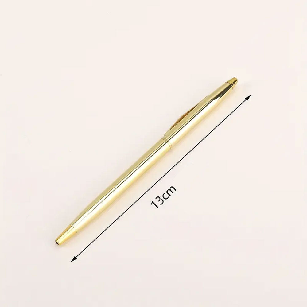 Gold Pen and Pen Holder Bundle