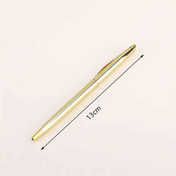 Gold Pen and Pen Holder Bundle