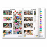 An example of what the Print Ready Photo Evidence templates look like once complete