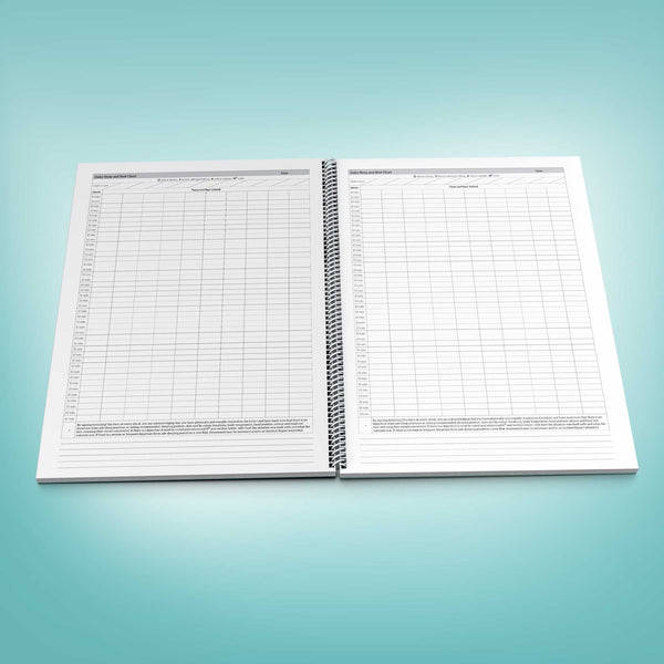 Sleep and Rest Check Log Book
