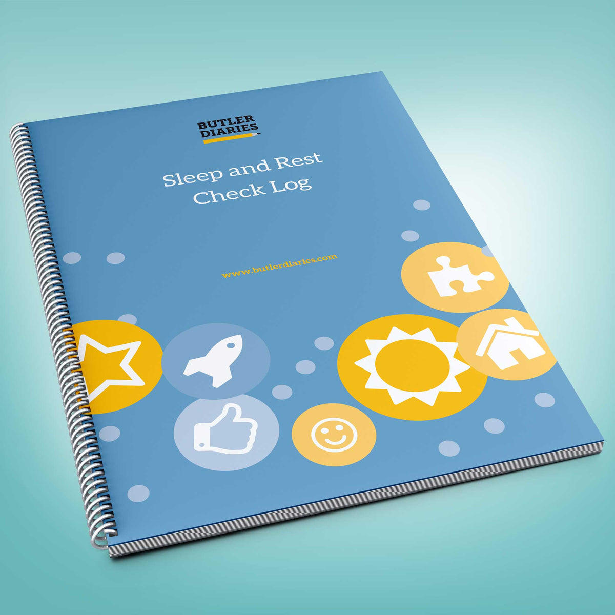Sleep and Rest Check Log Book