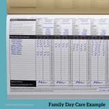 Childcare Transportation Log for New Regs Butler Diaries