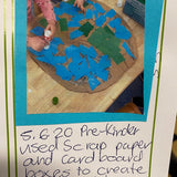 An example of 'Recycle' inside the Our Sustainable Year Wall Calendar