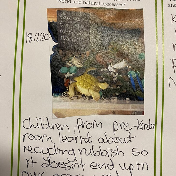 An example of 'Respect' inside the Our Sustainable Year Wall Calendar