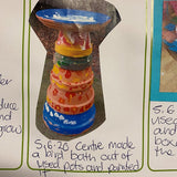 An example of 'Reuse' inside the Our Sustainable Year Wall Calendar