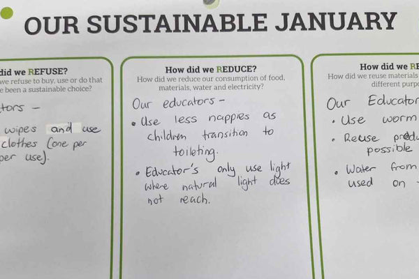 An Example of the Sustainability Calendar: QIP in Action