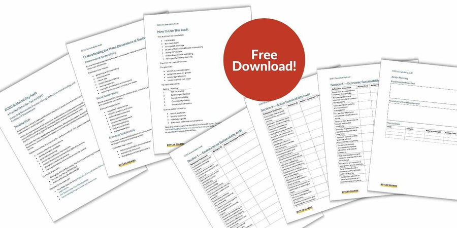 Download Sustainability Audit: The Three Dimensions of Sustainability in ECEC