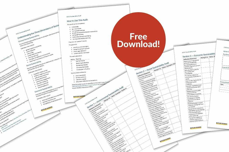 Download Sustainability Audit: The Three Dimensions of Sustainability in ECEC