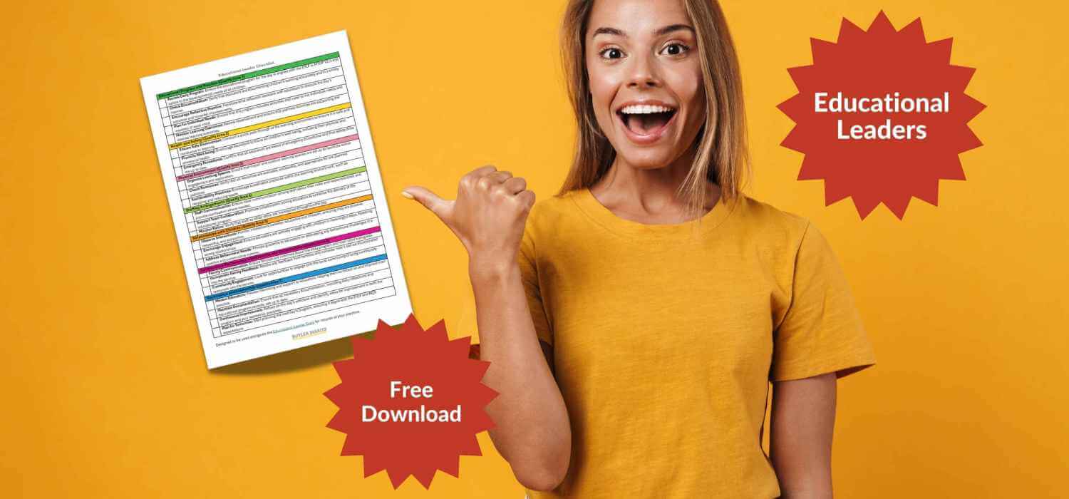 Expectations of Educational Leaders in Early Childhood Education and Care (ECEC): Free Checklist