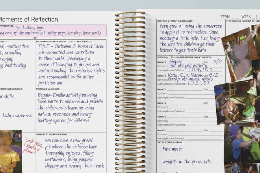 FAQs on the Weekly Programming and Reflection Child Educator Diary