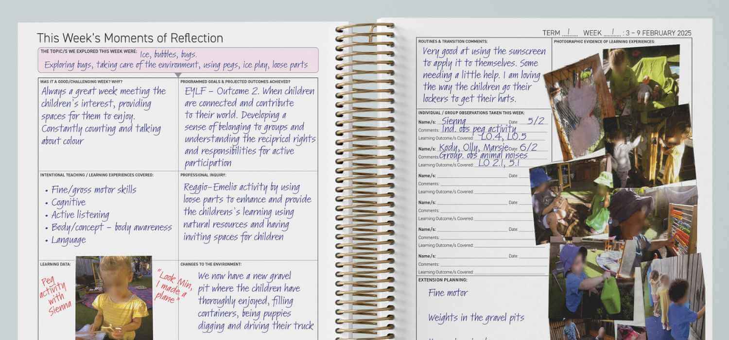 FAQs on the Weekly Programming and Reflection Child Educator Diary