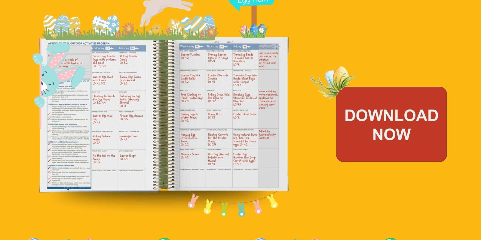 Free Easter Program for ECEC: A Week of Play, Discovery and Learning