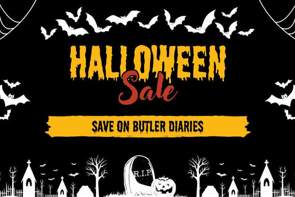 Halloween Sale at Butler Diaries