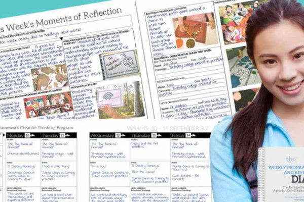 How our customers use our diaries for educator programming and reflection.