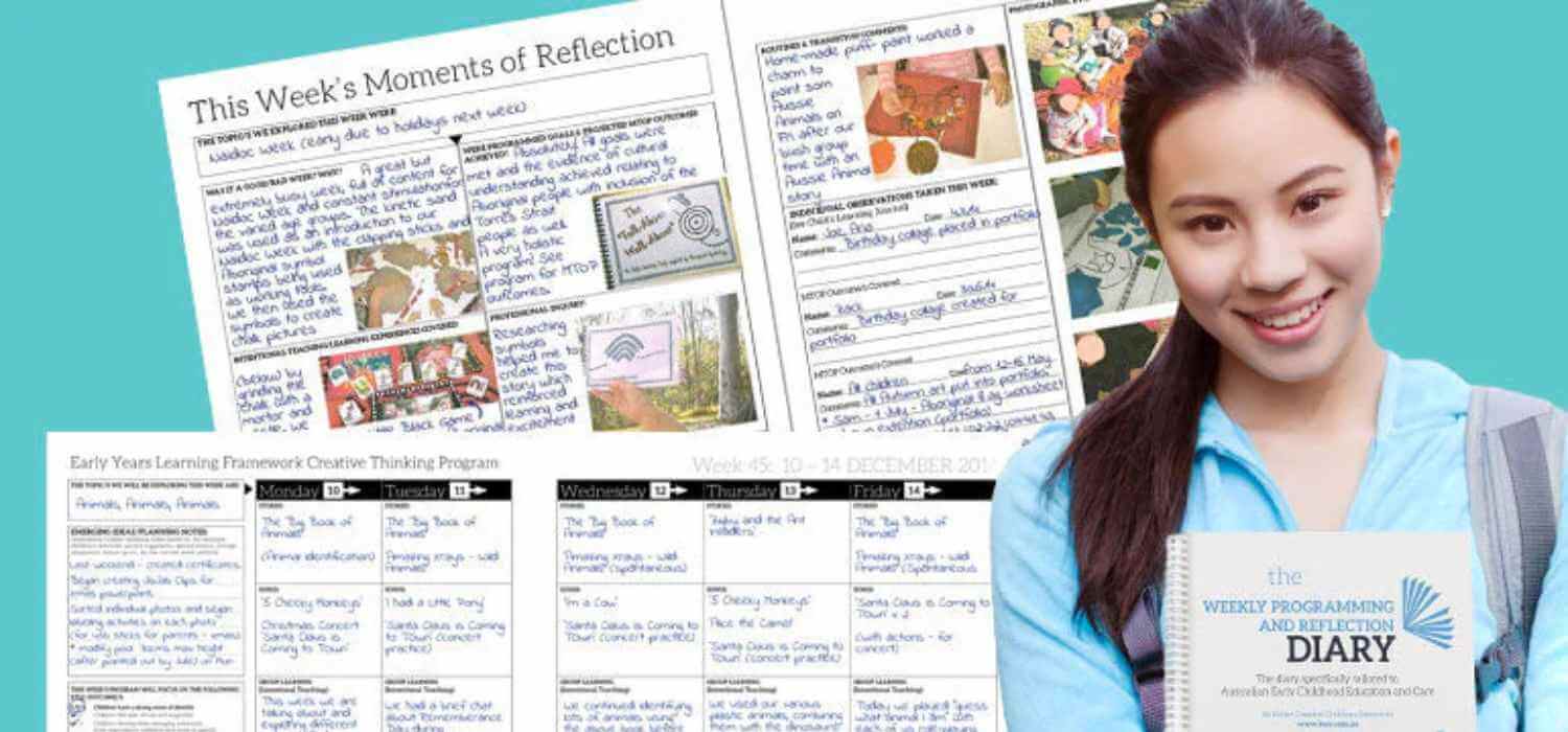 How our customers use our diaries for educator programming and reflection.