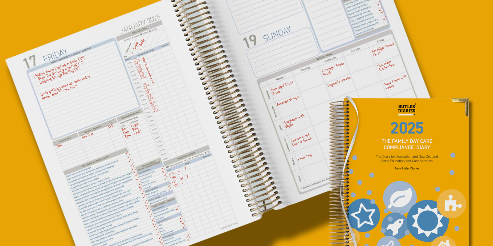 The Family Day Care Educator Diary for Family Day Care Educators