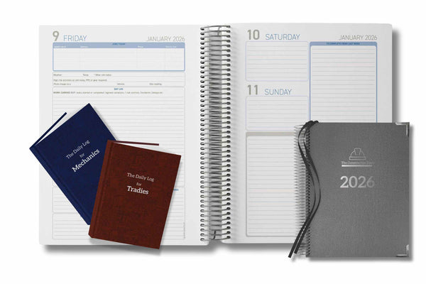 The Perfect Christmas Gift Idea for Tradies: The Construction Diary