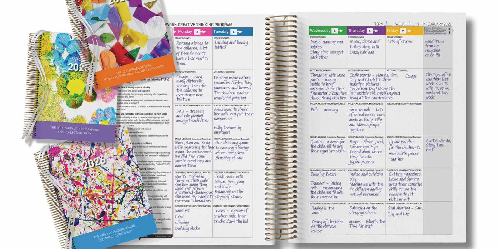 Tips for Using Our Weekly Programming and Reflection Diary