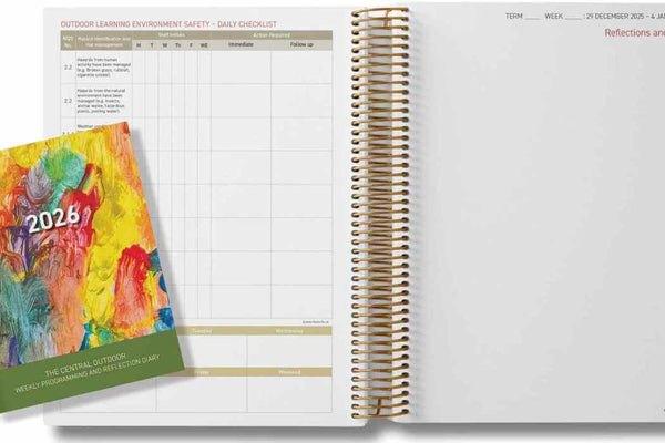 Tips for Using our Central Outdoor Weekly Programming and Reflection Diary