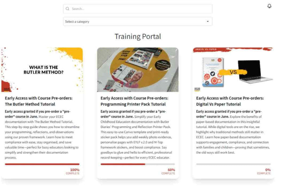 Training Portal Guide and FAQs