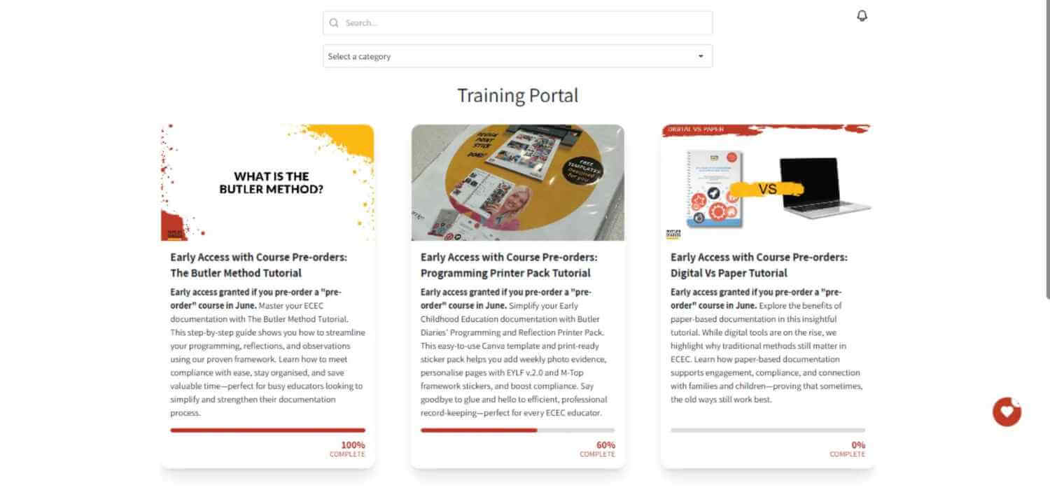 Training Portal Guide and FAQs