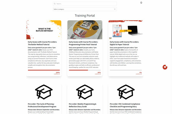 Training Portal Guide and FAQs