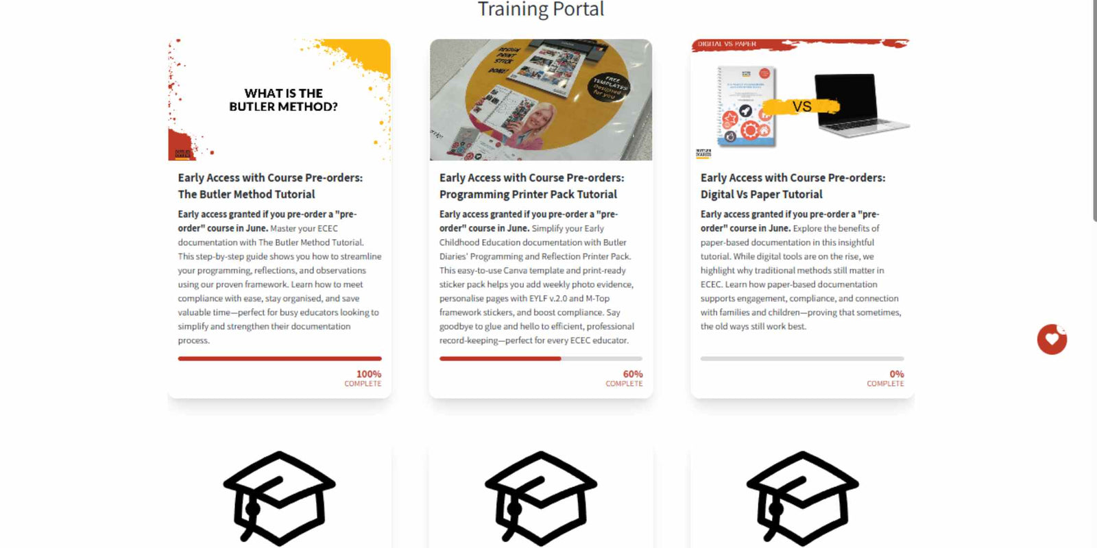 Training Portal Guide and FAQs