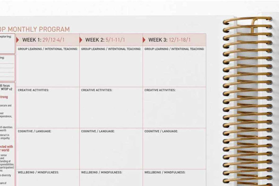 Weekly Checklist in the FDC Combined Compliance Checklist and Programming Diary