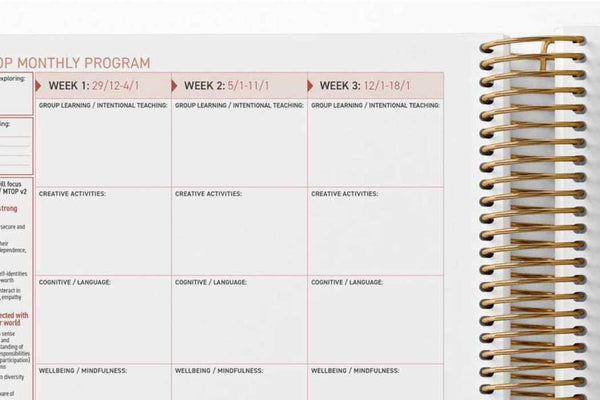 Weekly Checklist in the FDC Combined Compliance Checklist and Programming Diary